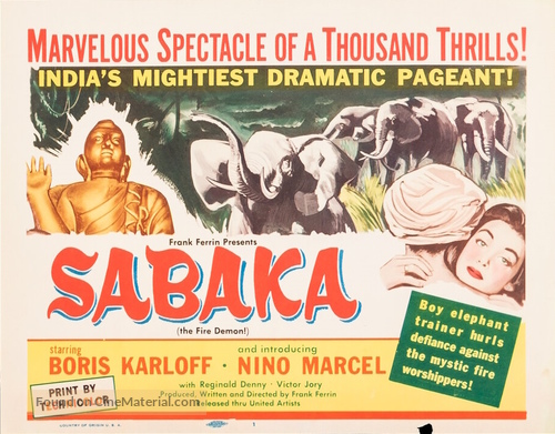 Sabaka - Movie Poster