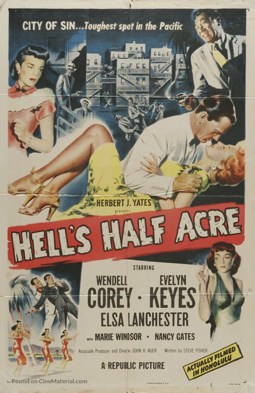 Hell&#039;s Half Acre - Movie Poster