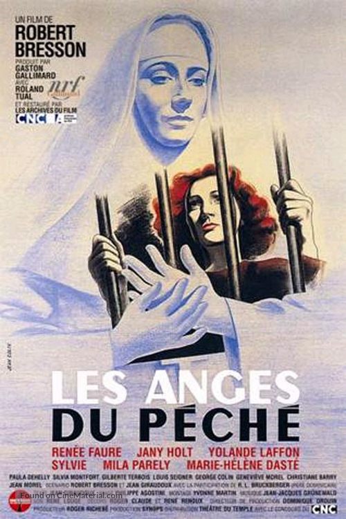 Les anges du p&eacute;ch&eacute; - French Movie Poster