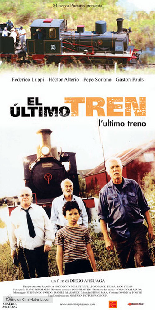 El &uacute;ltimo tren - Italian Movie Poster
