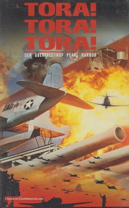 Tora! Tora! Tora! - German VHS movie cover