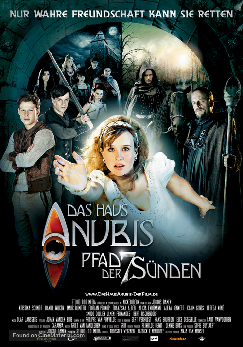 Das Haus Anubis - Pfad der 7 S&uuml;nden - Swiss Movie Poster