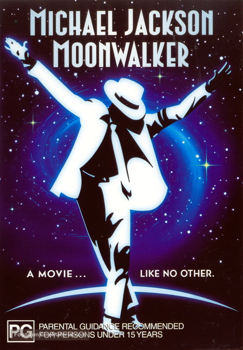 Moonwalker - Australian Movie Cover
