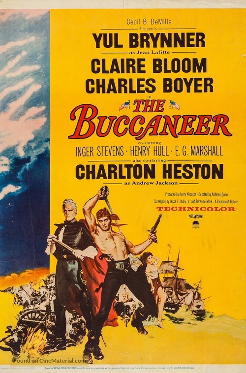 The Buccaneer - Movie Poster