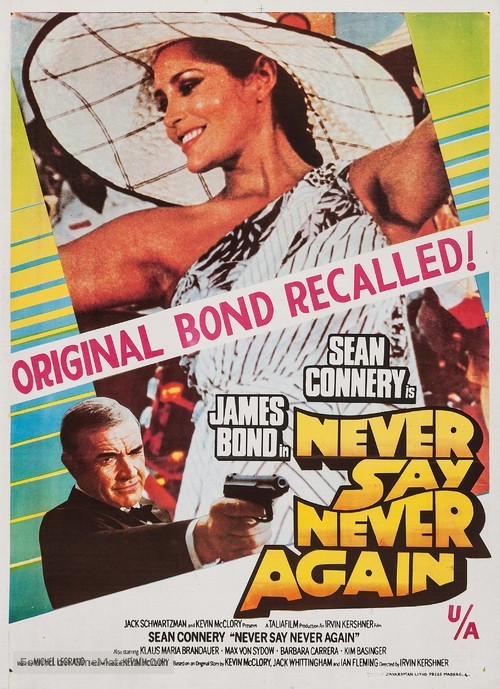 Never Say Never Again - Indian Movie Poster