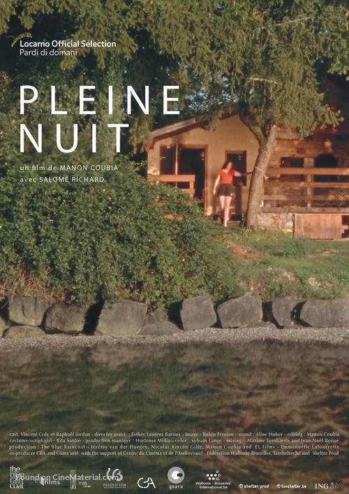Pleine Nuit - Belgian Movie Poster