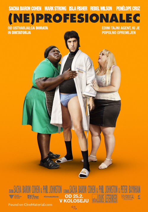 Grimsby - Slovenian Movie Poster