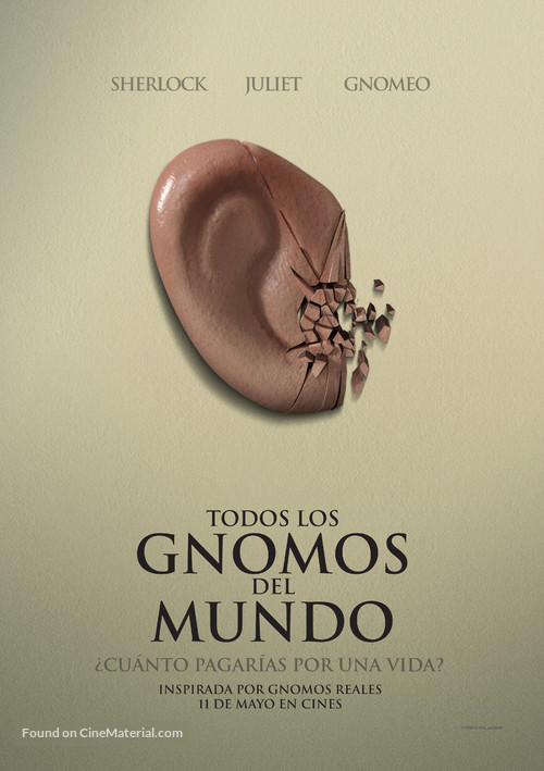 Sherlock Gnomes - Spanish Movie Poster