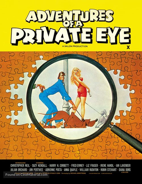 Adventures of a Private Eye - British Movie Cover
