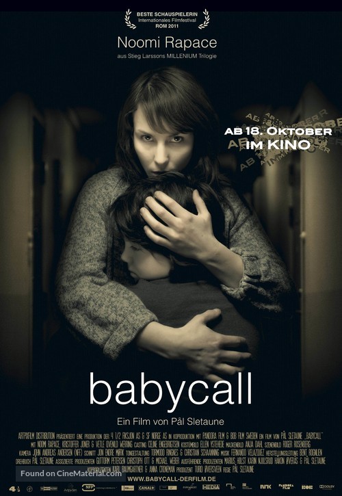 Babycall - German Movie Poster