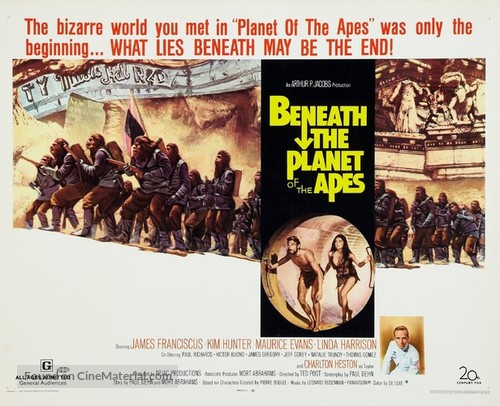 Beneath the Planet of the Apes - Movie Poster