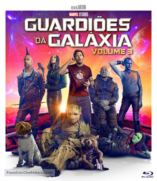 Guardians of the Galaxy Vol. 3 - Brazilian Movie Cover