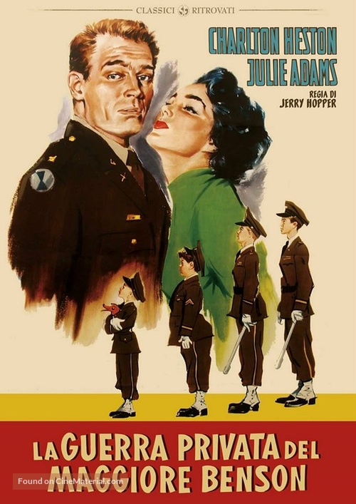 The Private War of Major Benson - Italian DVD movie cover