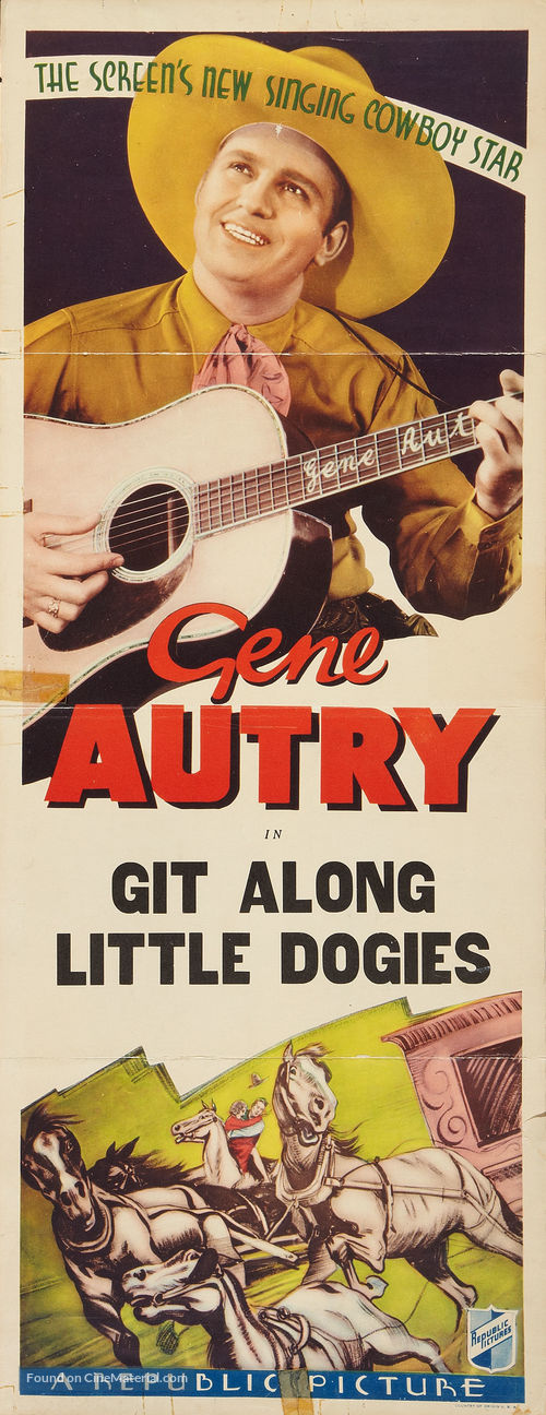 Git Along Little Dogies - Movie Poster