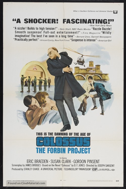 Colossus: The Forbin Project - Movie Poster