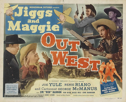 Jiggs and Maggie Out West - Movie Poster