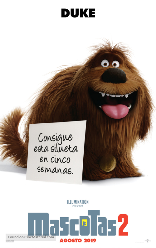 The Secret Life of Pets 2 - Spanish Movie Poster