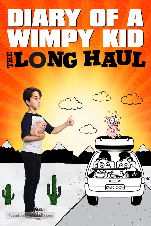 Diary of a Wimpy Kid: The Long Haul - DVD movie cover