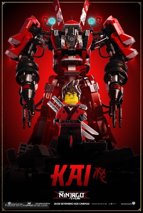 The Lego Ninjago Movie - Brazilian Movie Poster