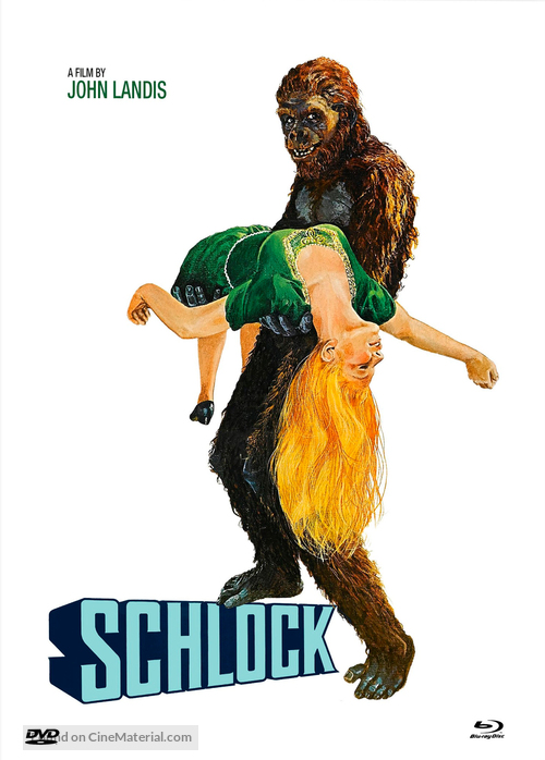 Schlock - German Blu-Ray movie cover