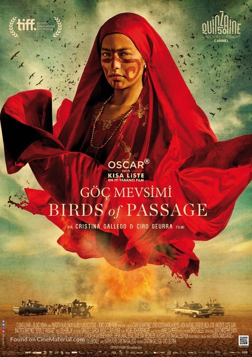 P&aacute;jaros de verano - Turkish Movie Poster