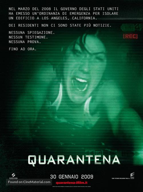 Quarantine - Italian Movie Poster