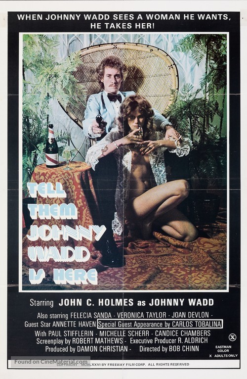 Tell Them Johnny Wadd Is Here - Movie Poster