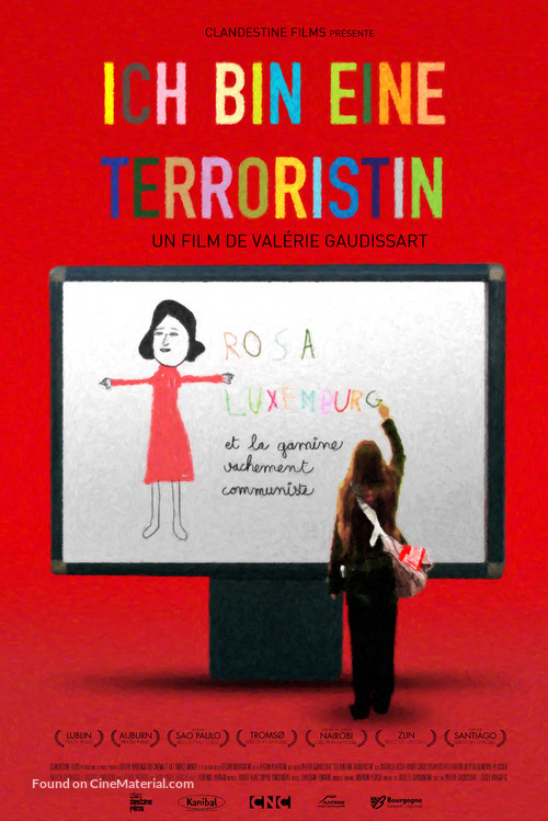 Ich bin eine Terroristin - French Movie Poster