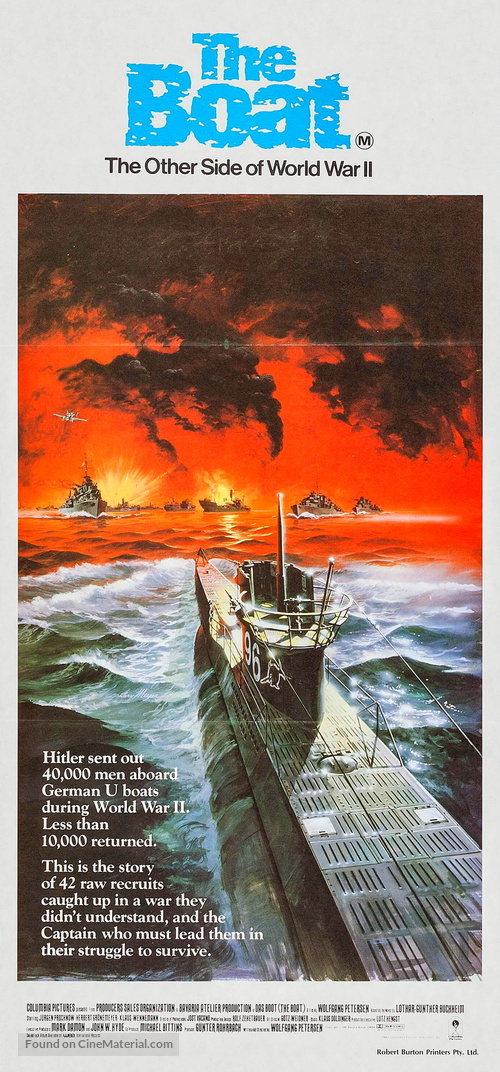 Das Boot - Australian Movie Poster