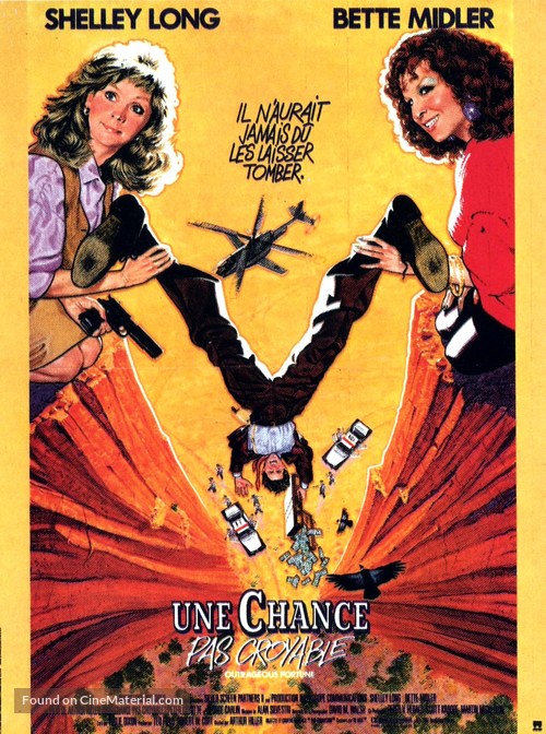 Outrageous Fortune - French Movie Poster