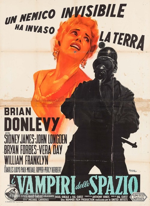Quatermass 2 - Italian Movie Poster