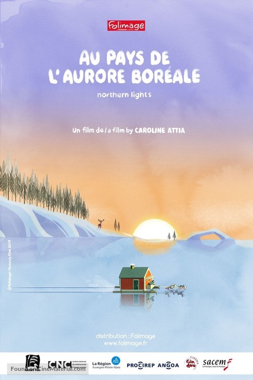 Northern lights - French Movie Poster