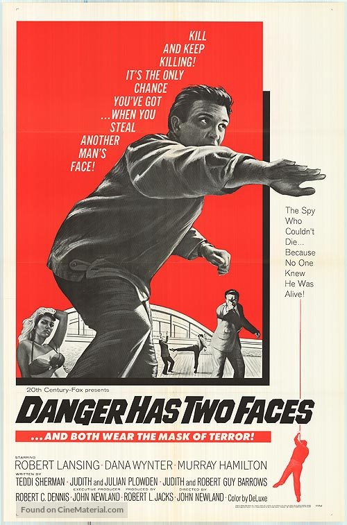 Danger Has Two Faces - Movie Poster
