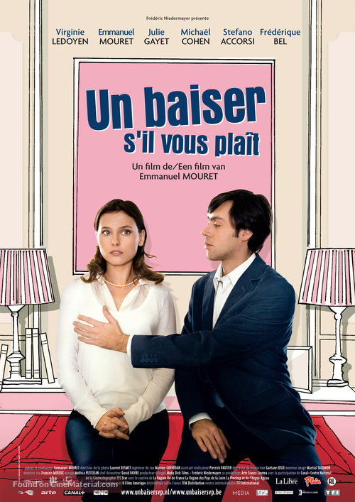 Un baiser s&#039;il vous pla&icirc;t - Belgian Movie Poster