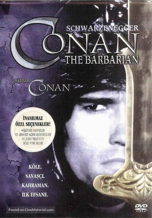 Conan The Barbarian - Turkish Movie Cover