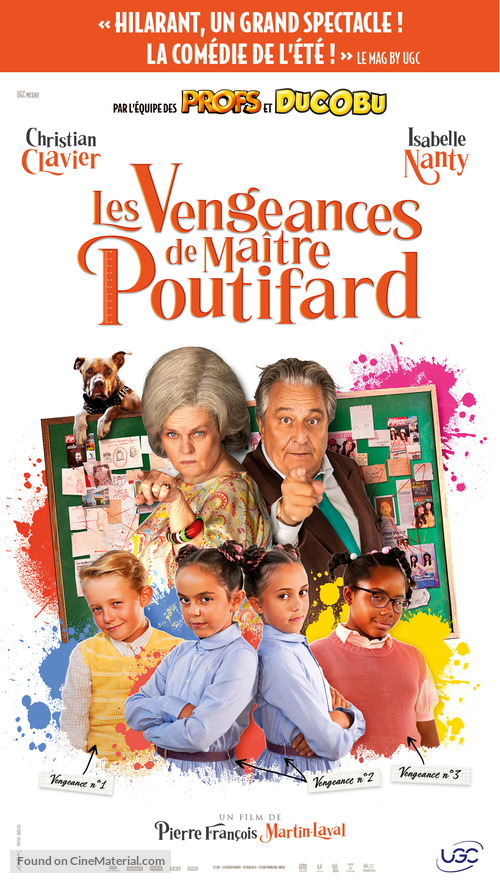 Les Vengeances de Ma&icirc;tre Poutifard - French Movie Poster