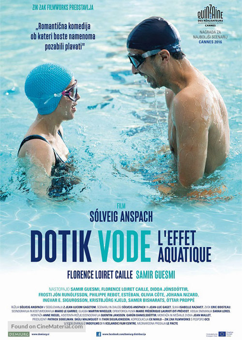 L&#039;effet aquatique - Icelandic Movie Poster