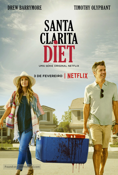 &quot;Santa Clarita Diet&quot; - Brazilian Movie Poster