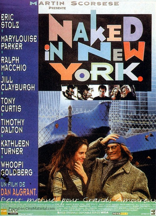 Naked in New York - French Movie Poster