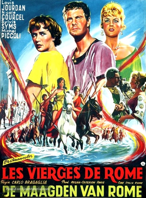 Vergini di Roma, Le - Belgian Movie Poster