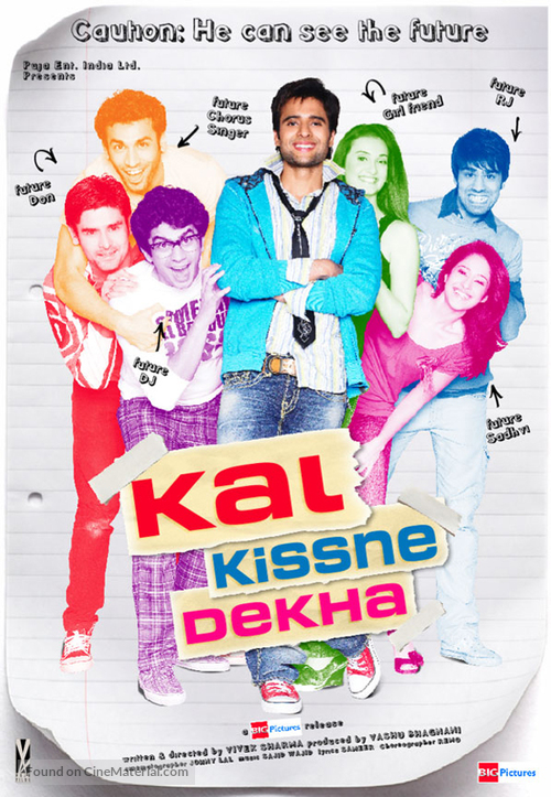 Kal Kisne Dekha - Indian Movie Poster