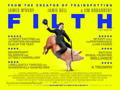 Filth - British Movie Poster