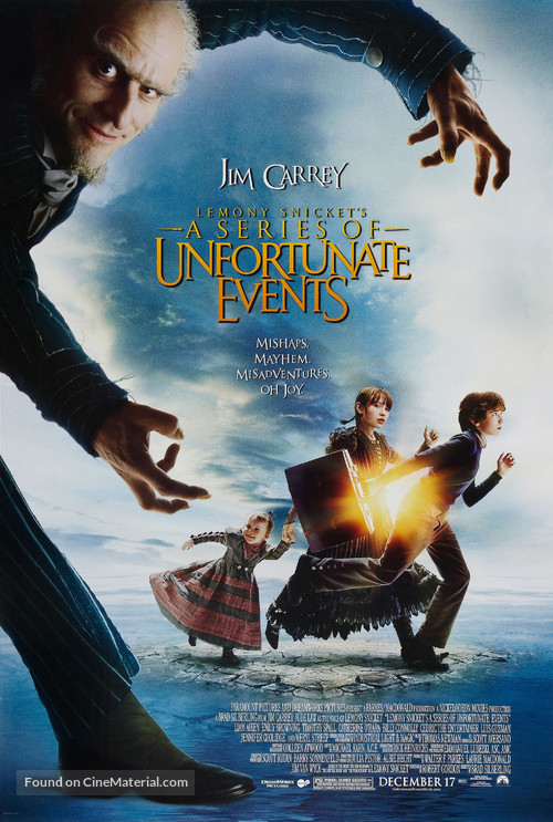 Lemony Snicket&#039;s A Series of Unfortunate Events - Movie Poster