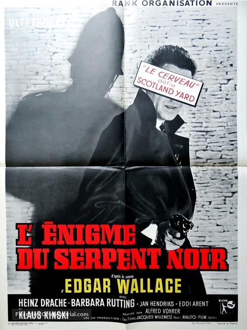 Der Zinker - French Movie Poster