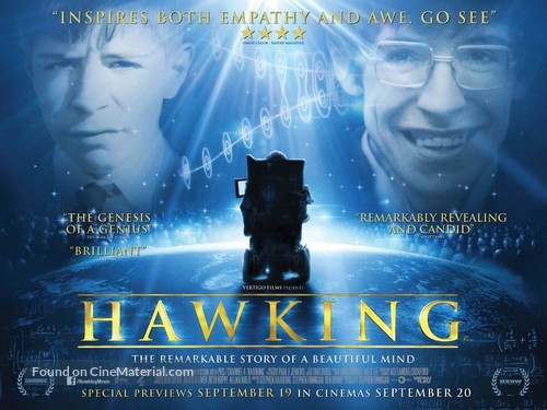 Hawking - British Movie Poster