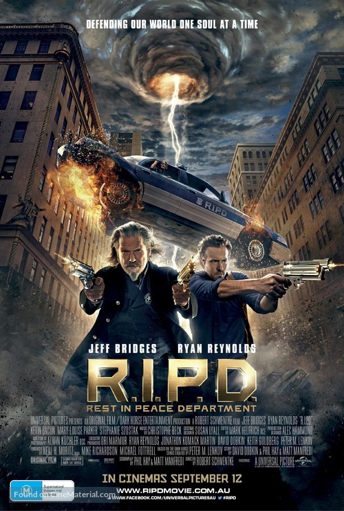 R.I.P.D. - Australian Movie Poster