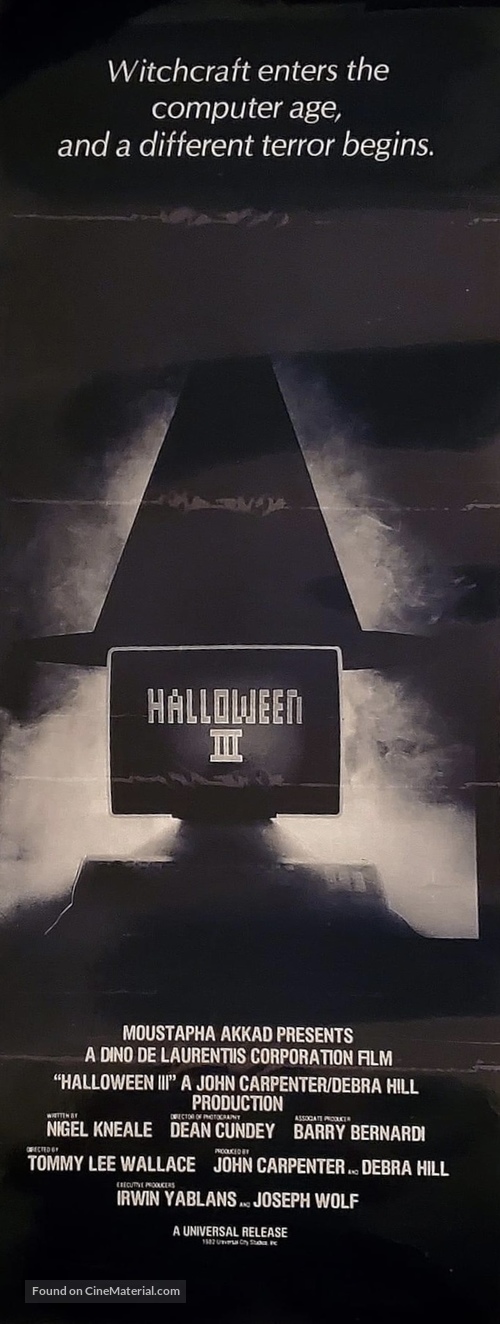 Halloween III: Season of the Witch - Advance movie poster