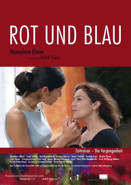 Rot und blau - German Movie Poster