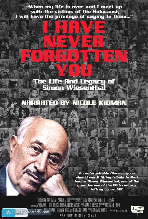 I Have Never Forgotten You - Australian poster