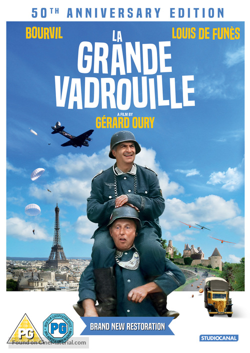 La grande vadrouille - British DVD movie cover